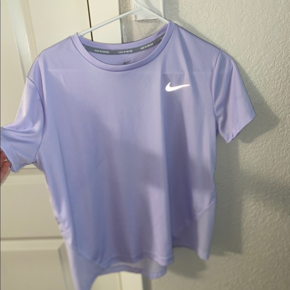 nike women's dri-fit miler running shirt